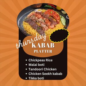 Kabab platter